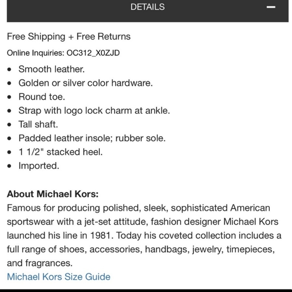 Michael kors boots - Picture 3 of 13